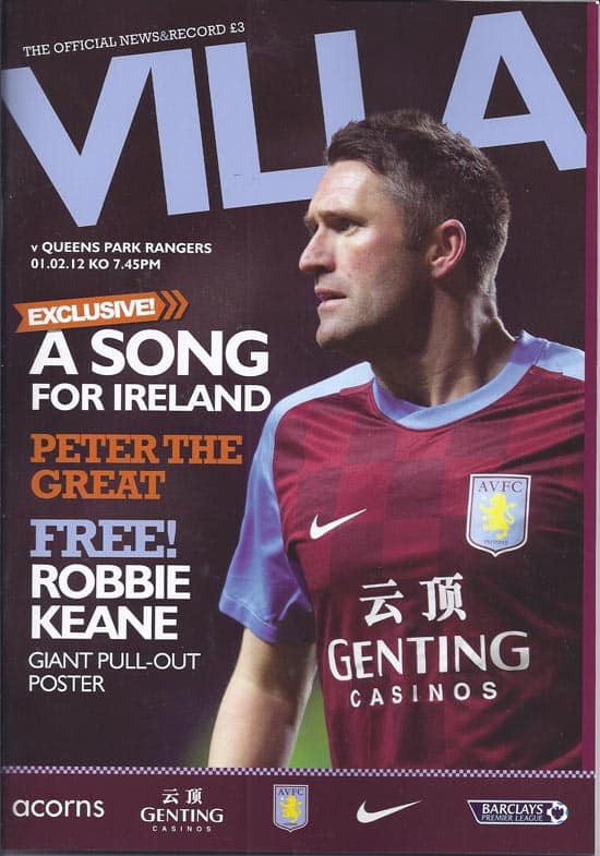 Aston Villa FC v Queens Park Rangers FC